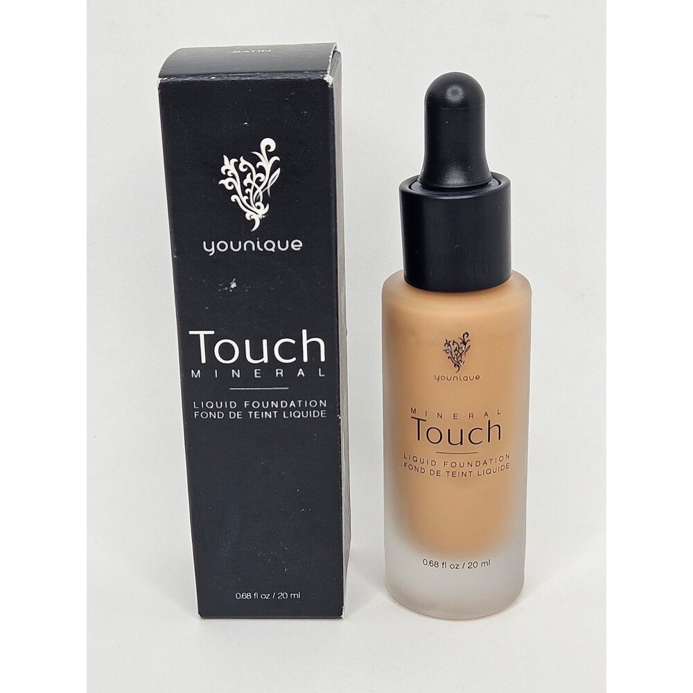 Younique Mineral Touch Liquid Foundation in Satin .68 fl oz New in Box